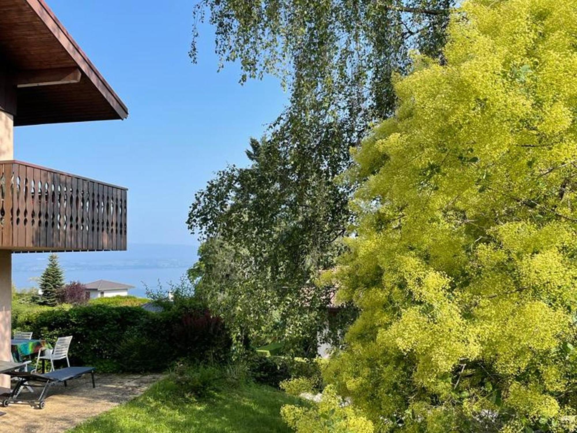 Appartement Cosy Au Calme Avec Terrasse, Parking, Et Internet A Evian - Fr-1-498-15 Évian-les-Bains Exterior foto
